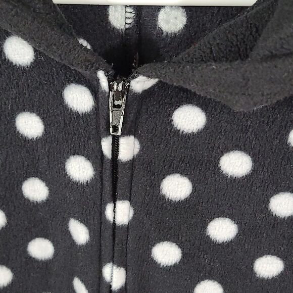 Minnie Mouse Small Fleece Jumper Plush Hood Pajamas One Piece Union Suit Onesie - Picture 8 of 11